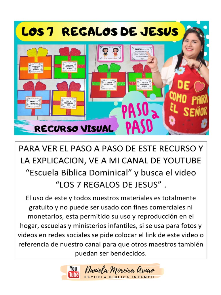 7 Regalos de Dios para Niños | PDF | Pecado | Jesús