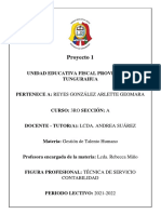 La Administración, Fases Del Proceso Administrativo Del Talento Humano (S.8) - Gestión Del Tlento Humano