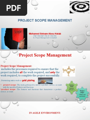 Project Scope Management 