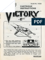 Victory Game Manual ColecoVision (1983)