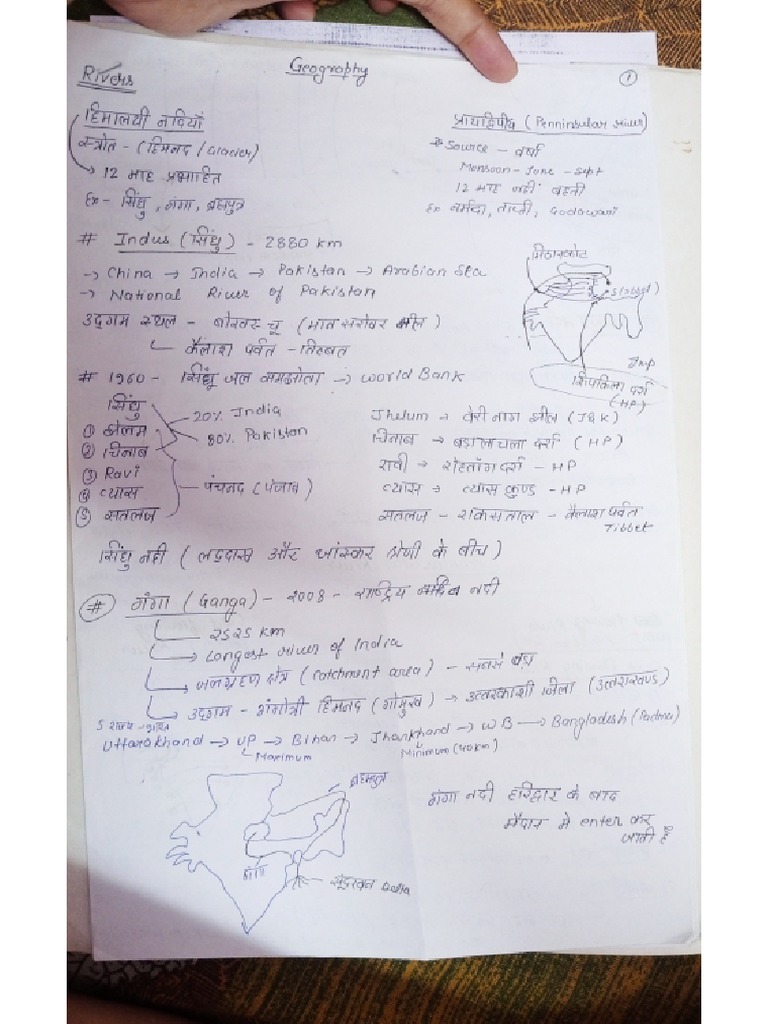 Geography Pet Notes | PDF
