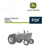Catálogo de Repuestos PC-6529 Tractor 3420