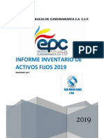 Informe Final Activos Fijos E.P.C. S.A. E.S.P