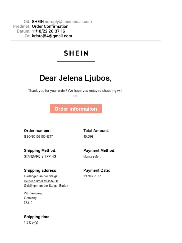 DOES AN ORDER CONFIRMATION COUNT AS A RECEIPT visual data 2