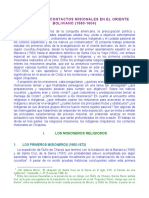 RT-Los Primeros Contactos Misionales en El OB, 1560-1604