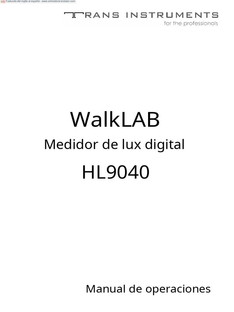 MANUAL INGLES HL9040.en Es PDF Pantalla de cristal líquido