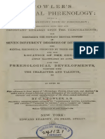 !!!fowler's Practical Phrenology - Giving A Concise Elementary View of Phrenology!!!