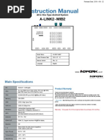 Instruction Manual A-LINK2-MIB2. All in One Type Android System. Release Date - ANDROID INTERFACE. Latest Firmware Date