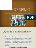 El Maderismo