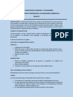 Estructura Del Ensayo - Ingenieria Ambiental