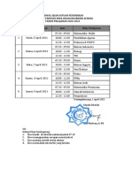 Jadwal Usp 2021 Ok