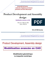 Ch.1.0 - CAO Modélisation Géométrique La Maquette Numérique