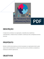 Pessoas Nas Organizações