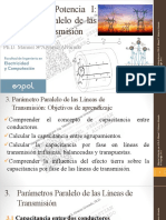 Parámetros Paralelo de Las Líneas de Transmisión