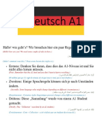 Deutsch A1 NotFinished
