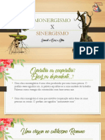MONERGISMO X Sinergismo PDF