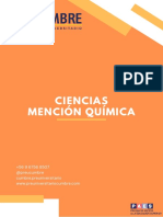 Ensayo PAES Ciencias Mención Química - Preuniversitario Cumbre