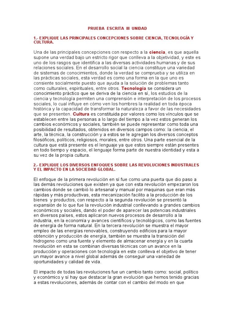 Impacto de Ciencia y Tecnología en Sociedad | PDF | Verdad | Conocimiento