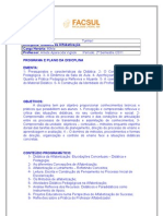 Curso Pedagogia Alfabetização