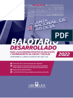 Balotario Desarrollado JNJ