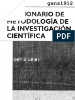 ORTÍZ URIBE, F. G. - Diccionario de Metodología de La Investigación Científica (OCR) [Por Ganz1912]
