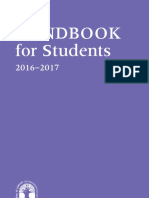 Students Handbook 2016 17 Online Vesion