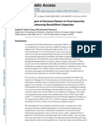 Examining The Impact of Structural Racism On Food Insecurity