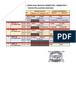 Jadwal PTS