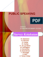 Public Speaking Fix