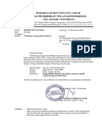 Undangan Pengambilan Raport Wali Murid