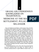 Knowledge On Traditional Medicine at The Mah Meri Settlement, Pulau Carey, Selangor