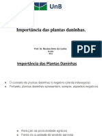 Assunto 2 Importância Das Plantas Daninhas