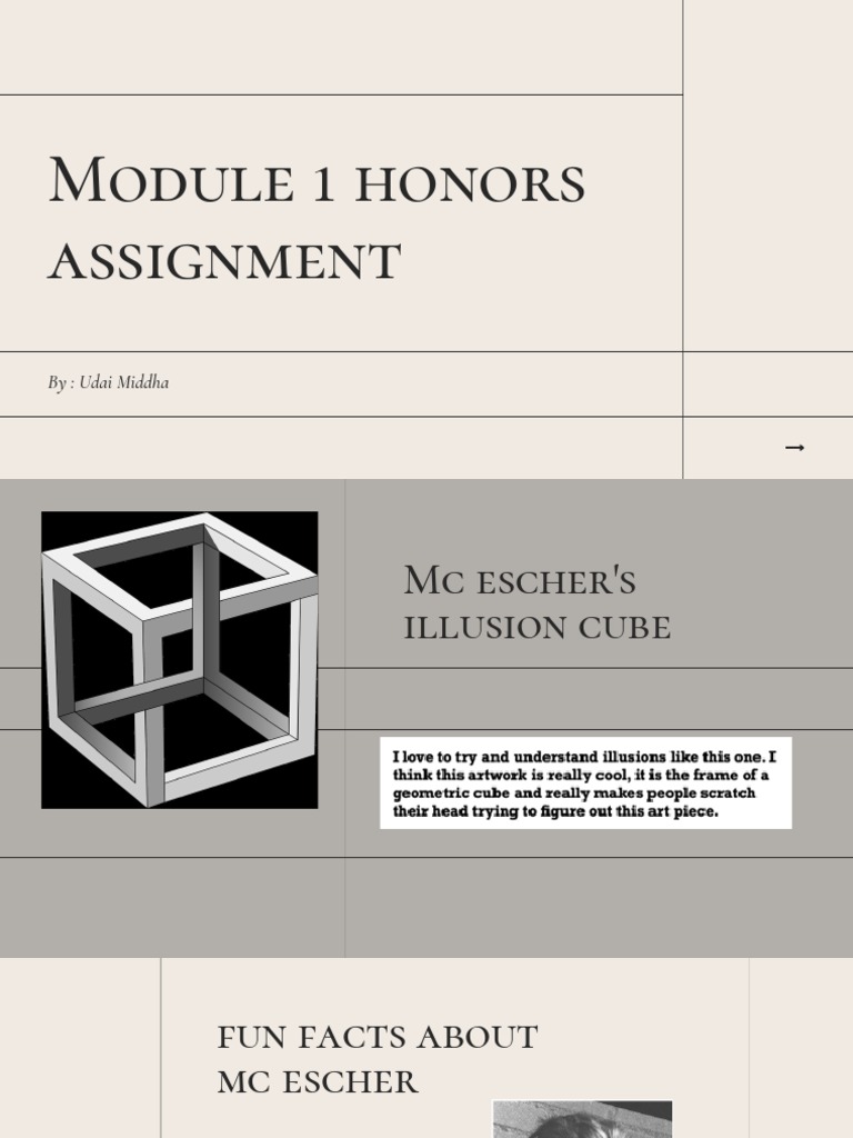 module one honors assignment