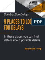 9 Places to Find Construction Project Delays