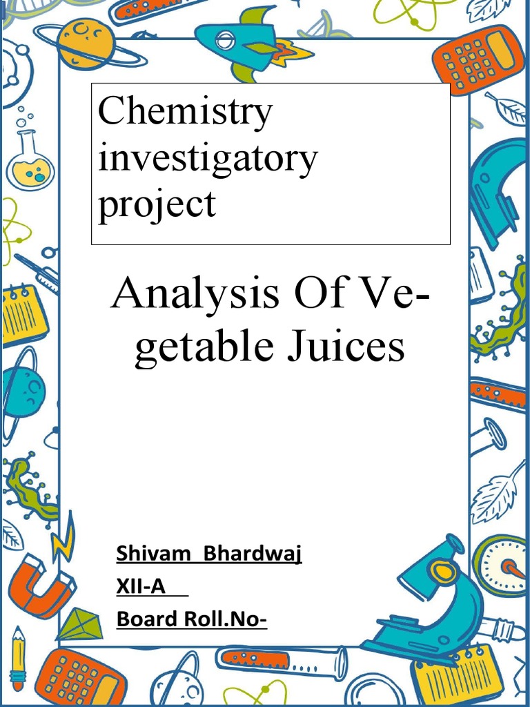 Analysis of Major Nutrients Present in Common Vegetable Juices A