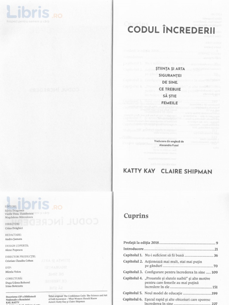 Codul Increderii Katty Kay, Claire Shipman PDF
