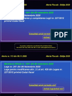 AL 113 Modificari Codul Fiscal, Cheltuieli Sociale Si Taxe Locale