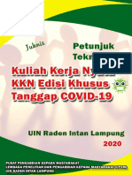 Petunjuk Teknis KKN Tanggap Covid 19 Tahun 2020 Ok