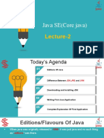 Lecture-2 Java SE