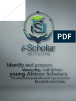 iSI I Scholar Initiative Our Brochure