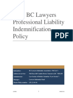 IndemnificationPolicy - 2021 BC Lawyers