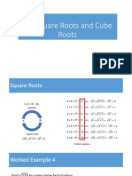 1.2 SQ and Cube Roots