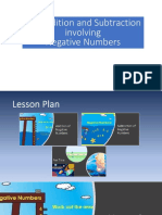 2.2 Negative Numbers - Add and Subtract