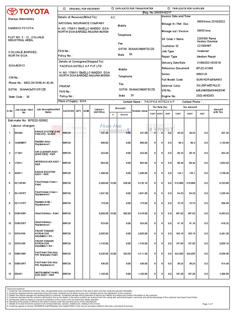 GA03AH2217 | PDF | Fee | Taxes