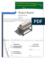 Machine Design Project Report