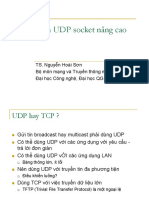 Bài Giảng Lập Trình Mạng - Lập Trình UDP Socket Nâng Cao - TS. Nguyễn Hoài Sơn - 997436