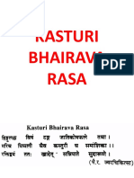 Kasturi Bhairav Rasa