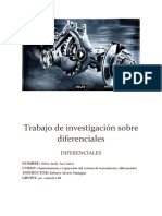 Trabajo de Investigación Sobre Diferenciales