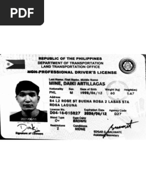 Driver's License