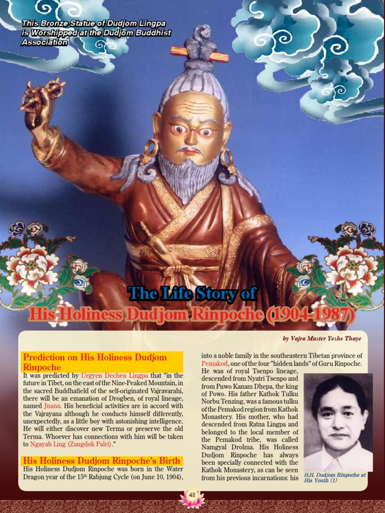 Life and Legacy of Dudjom Rinpoche | PDF | Nyingma | Buddhist Practices